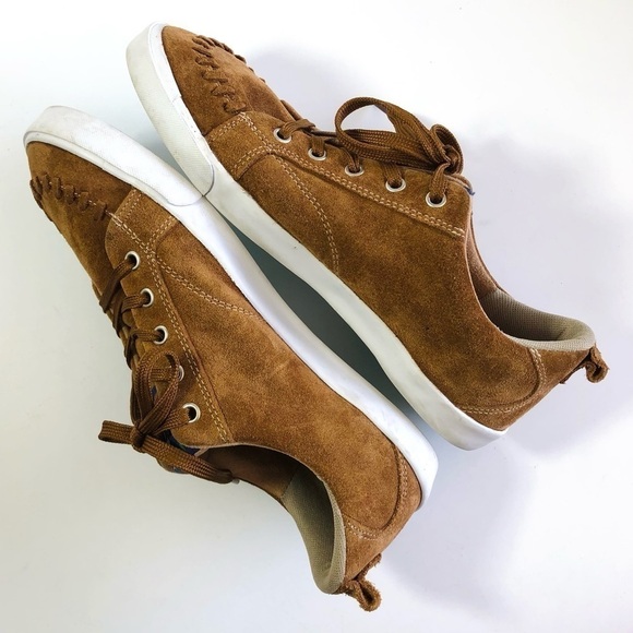 REBA by Justin Oakie Suede Moc Toe Sneakers - Picture 11 of 15